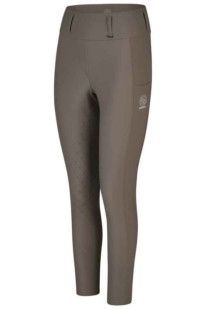 Eskadron Dynamic A/W 2026 Legginsy jeździeckie COSY FULL GRIP Powdertaupe